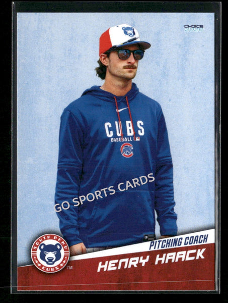 2026 South Bend Cubs Henry Haack