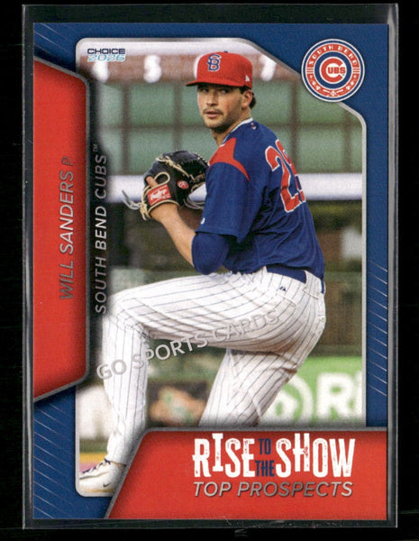 2026 South Bend Cubs Rise To The Show Top Prospects Will Sanders