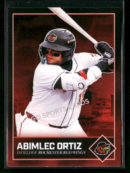 2026 Rochester Red Wings Abimelec Abimlec Ortiz ERROR CARD