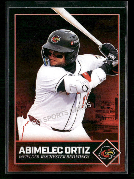 2026 Rochester Red Wings Abimelec Ortiz CORRECT Card