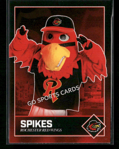 2026 Rochester Red Wings Spikes Mascot