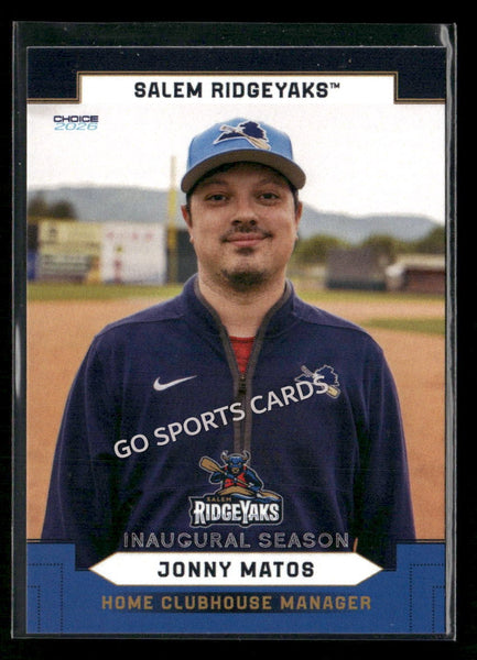 2026 Salem RidgeYaks Jonny Matos
