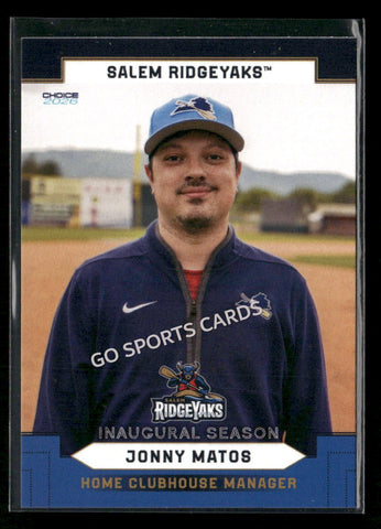 2026 Salem RidgeYaks Jonny Matos