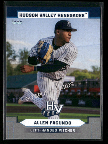 2026 Hudson Valley Renegades Allen Facundo