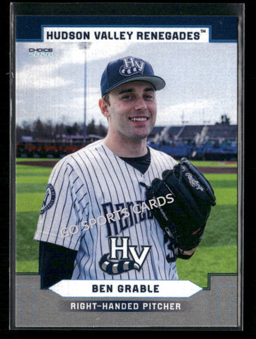 2026 Hudson Valley Renegades Ben Grable