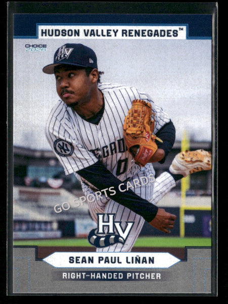 2026 Hudson Valley Renegades Sean Paul Linan