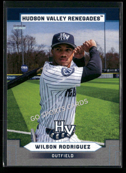 2026 Hudson Valley Renegades Wilson Rodriguez