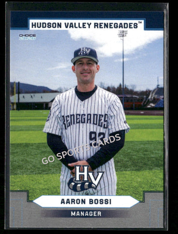 2026 Hudson Valley Renegades Aaron Bossi