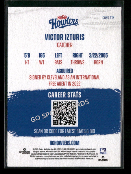2026 Hill City Howlers Victor Izturis