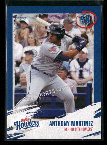 2026 Hill City Howlers Anthony Martinez