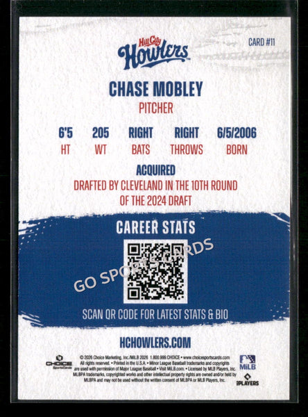 2026 Hill City Howlers Chase Mobley