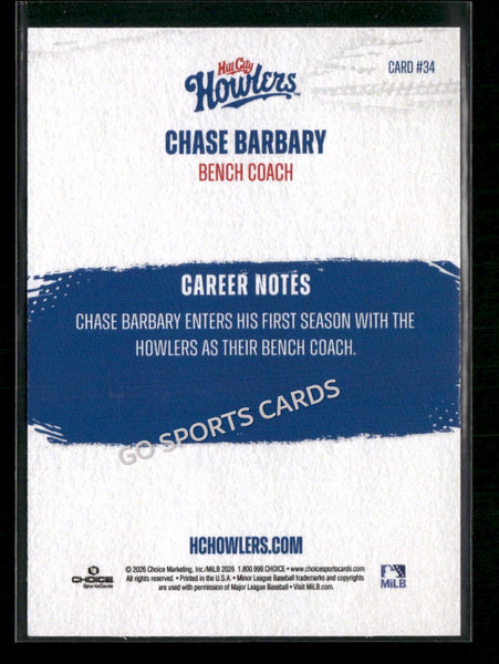 2026 Hill City Howlers Chase Barbary