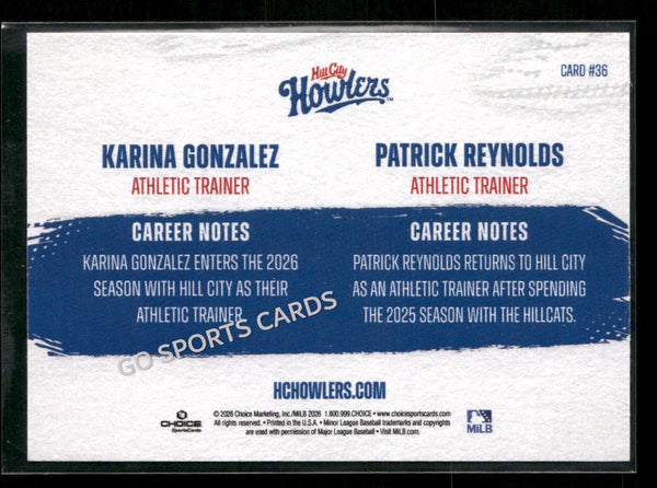 2026 Hill City Howlers Karina Gonzalez Patrick Reynolds