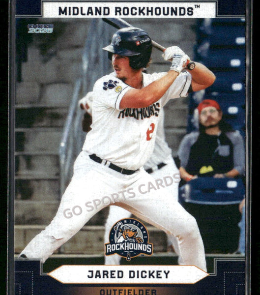 2026 Midland RockHounds Jared Dickey
