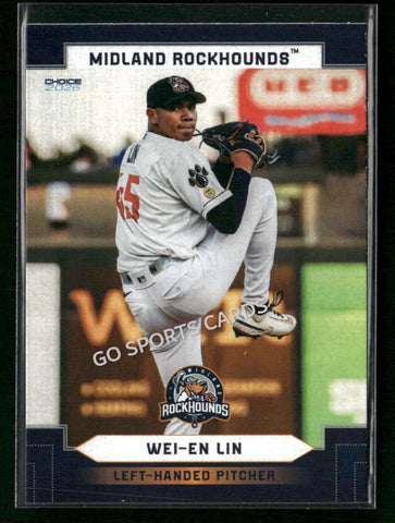 2026 Midland RockHounds Wei En Lin