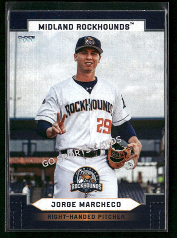 2026 Midland RockHounds Jorge Marcheco