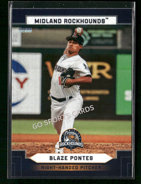 2026 Midland RockHounds Blaze Pontes