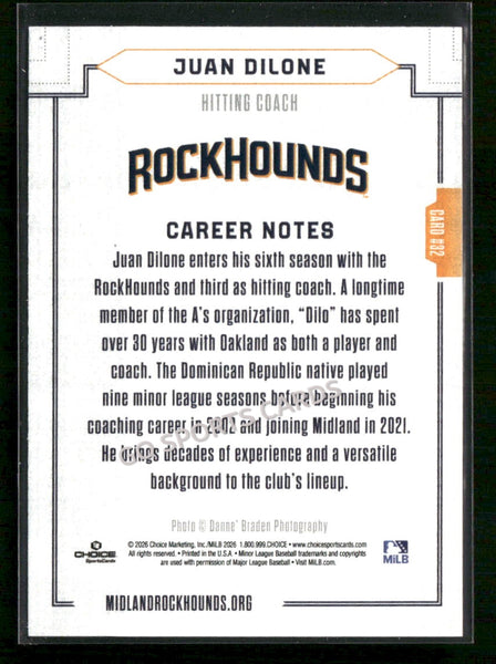 2026 Midland RockHounds Juan Dilone