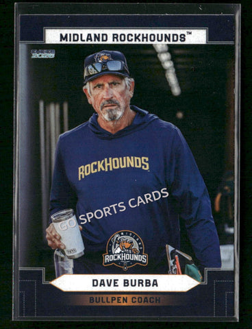 2026 Midland RockHounds Dave Burba