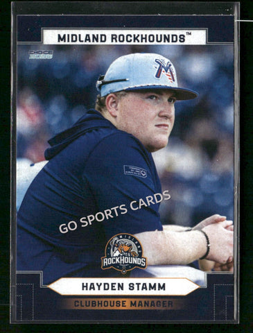 2026 Midland RockHounds Hayden Stamm