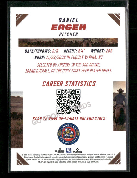 2026 Texas League Top Prospects Daniel Eagen