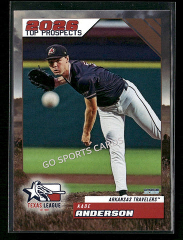 2026 Texas League Top Prospects Kade Anderson