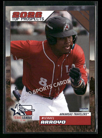 2026 Texas League Top Prospects Michael Arroyo