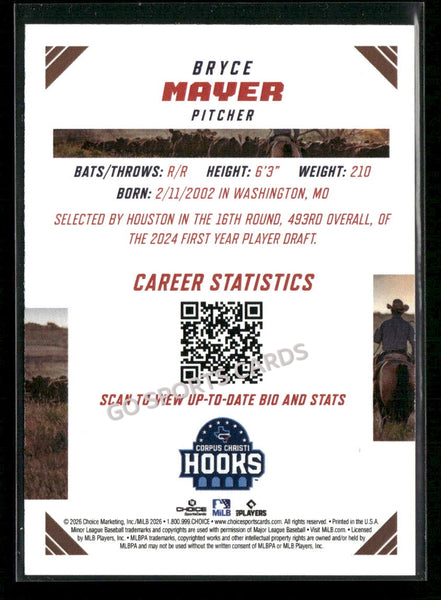 2026 Texas League Top Prospects Bryce Mayer