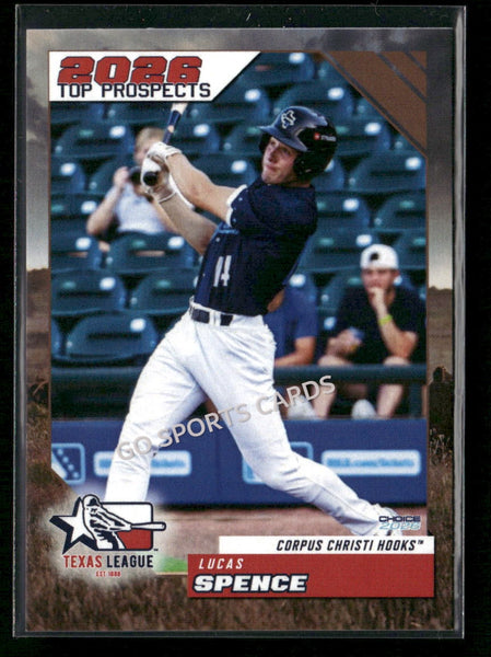2026 Texas League Top Prospects Lucas Spence