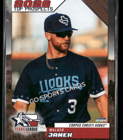 2026 Texas League Top Prospects Walker Janek
