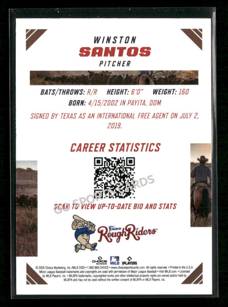 2026 Texas League Top Prospects Winston Santos