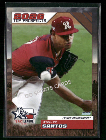 2026 Texas League Top Prospects Winston Santos