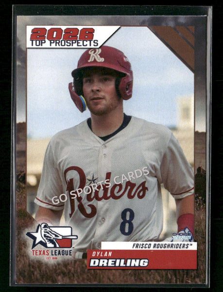 2026 Texas League Top Prospects Dylan Dreiling