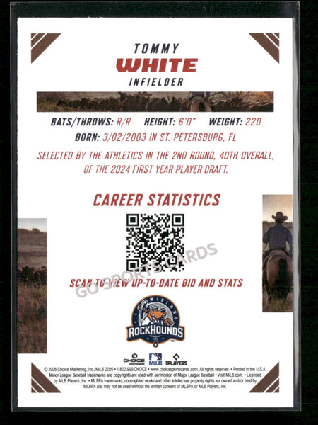 2026 Texas League Top Prospects Tommy White
