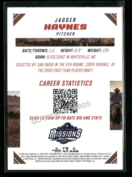 2026 Texas League Top Prospects Jagger Haynes