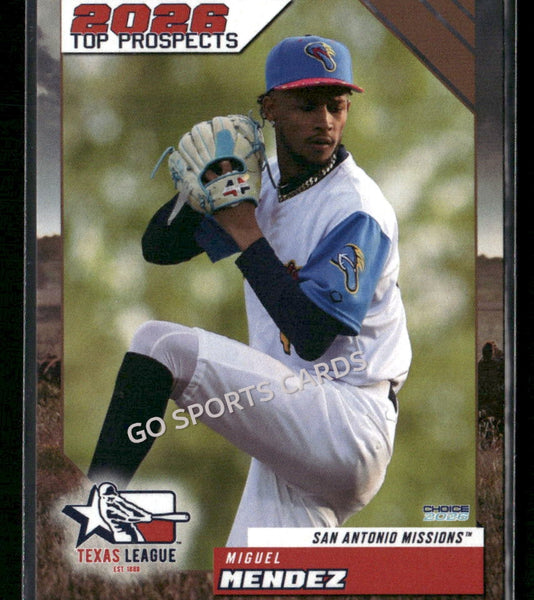 2026 Texas League Top Prospects Miguel Mendez