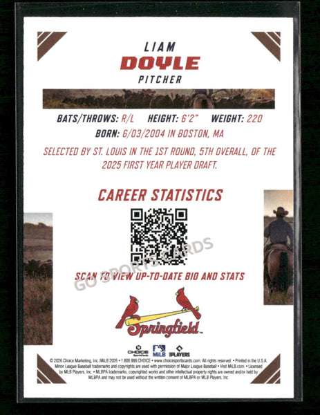 2026 Texas League Top Prospects Liam Doyle