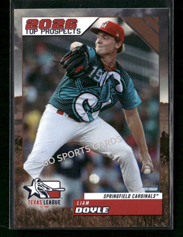 2026 Texas League Top Prospects Liam Doyle