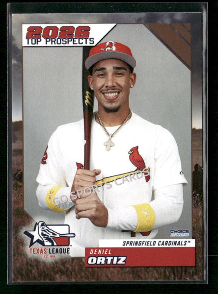 2026 Texas League Top Prospects Deniel Ortiz