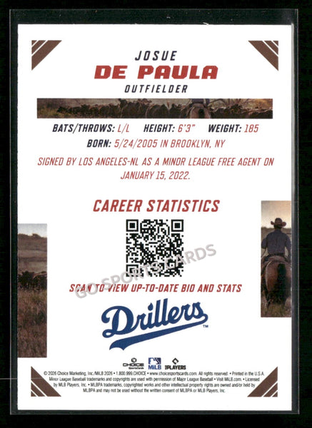 2026 Texas League Top Prospects Josue De Paula