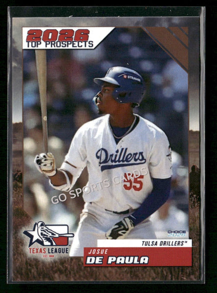 2026 Texas League Top Prospects Josue De Paula