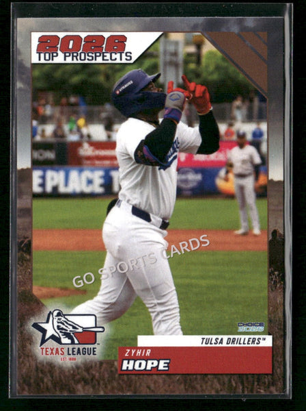 2026 Texas League Top Prospects Zyhir Hope
