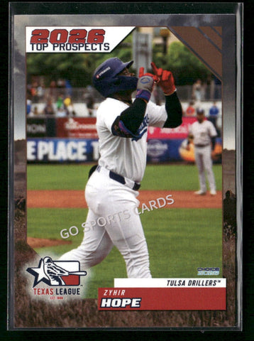 2026 Texas League Top Prospects Zyhir Hope
