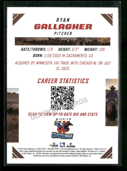 2026 Texas League Top Prospects Ryan Gallagher