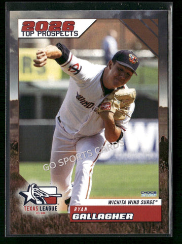 2026 Texas League Top Prospects Ryan Gallagher