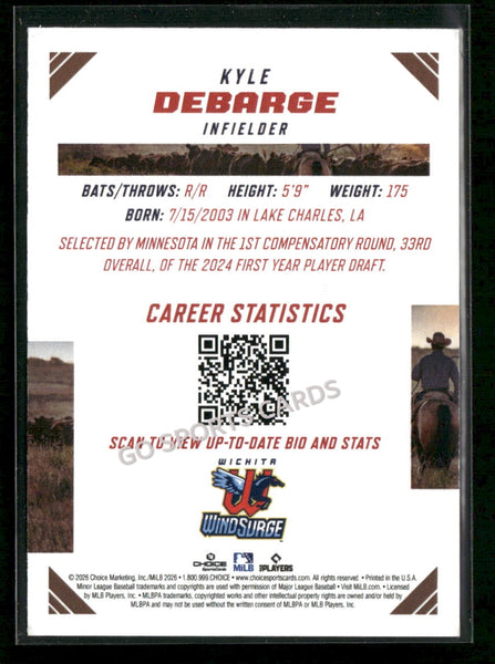 2026 Texas League Top Prospects Kyle Debarge