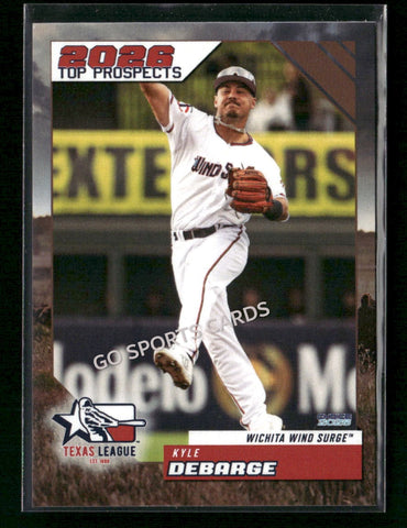 2026 Texas League Top Prospects Kyle Debarge