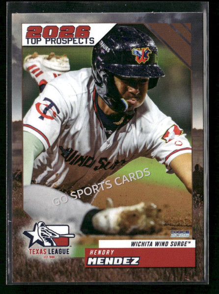 2026 Texas League Top Prospects Hendry Mendez
