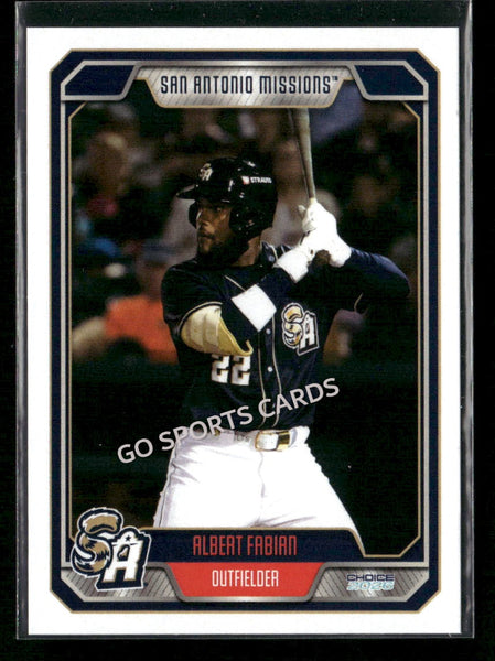 2026 San Antonio Missions Albert Fabian
