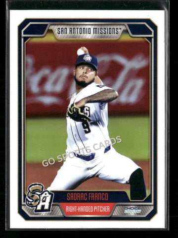 2026 San Antonio Missions Sadrac Franco